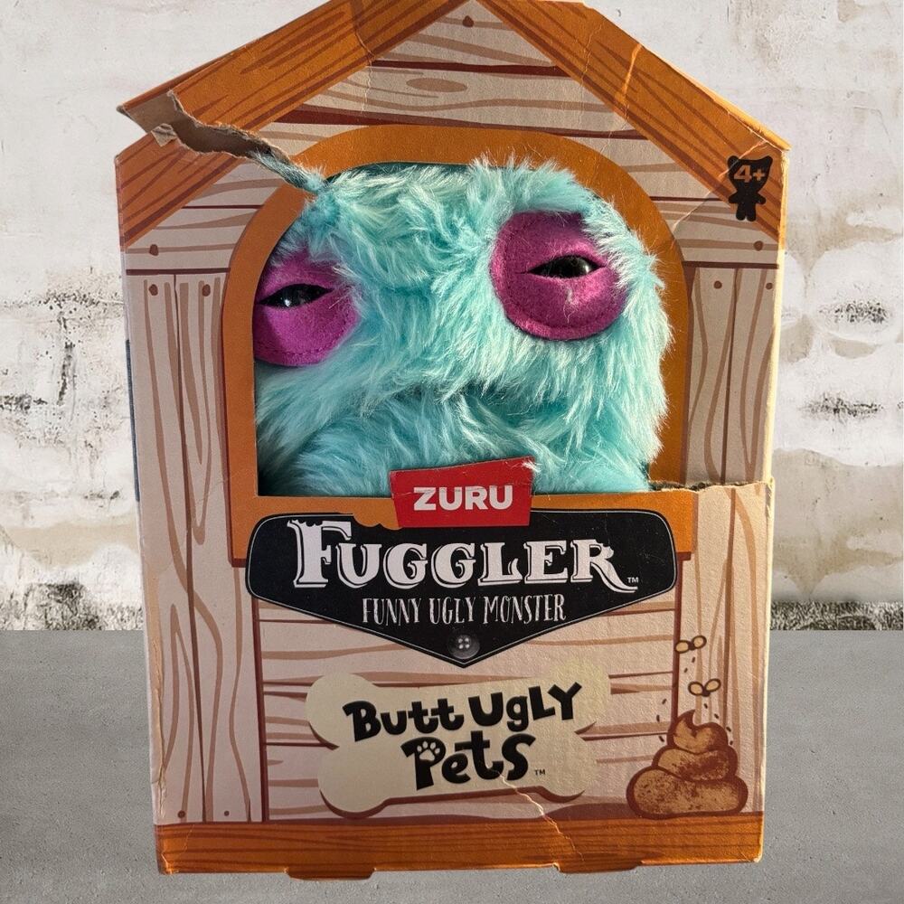 Zuru Fuggler Butt Ugly Pets 9 inch -Yawper - Pomeranian NIB